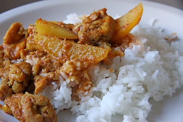 Image showing Chicken curry
