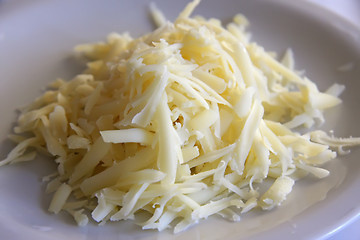 Image showing Grated cheese
