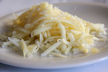 Image showing Grated cheese