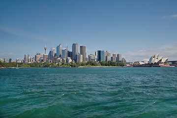 Image showing Sydney city view from the water