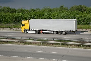 Image showing Truck on the highway