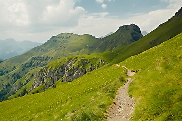 Image showing Alpine Summer Landscape