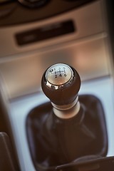 Image showing Manual gear stick