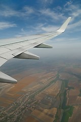 Image showing Flying with widow seat