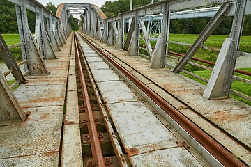 Image showing Old Railroad Bridge