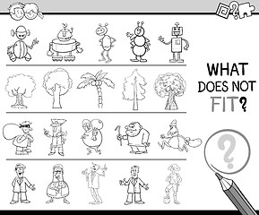 Image showing wrong item game coloring book