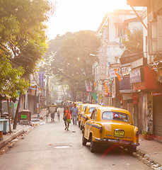 Image showing Sudder Street, Kolkata, India