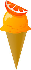 Image showing Fancy decorated ice cream