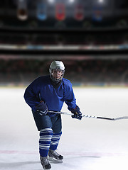 Image showing ice hockey player in action