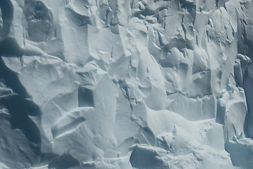 Image showing Beautiful view of icebergs in Antarctica