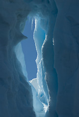 Image showing Beautiful view of icebergs in Antarctica