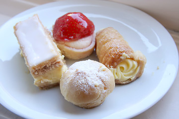 Image showing Pastry desserts