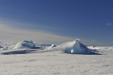 Image showing Beautiful view of icebergs in Snow Hill Antarctica