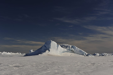 Image showing Beautiful view of icebergs in Snow Hill Antarctica