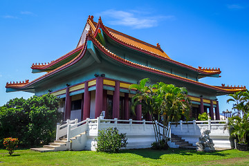 Image showing Chinese temple in Papeete on Tahiti island