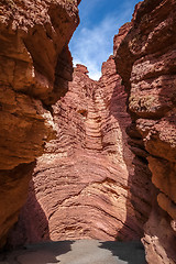 Image showing Amphitheatro in Quebrada de las Conchas, Salta, Argentina