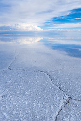 Image showing Salar de Uyuni desert, Bolivia