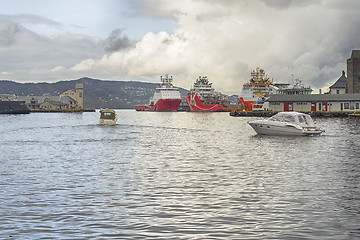 Image showing Ship port of Norway