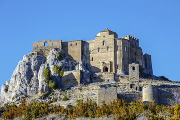 Image showing Loarre Castle (Castillo de Loarre) in Huesca Province Aragon Spain