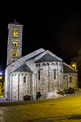 Image showing Roman Church of  Santa Maria de Taull, Catalonia - Spain