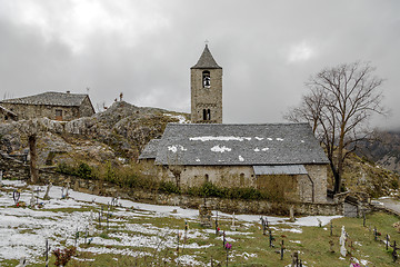 Image showing Roman Church of  Sant Joan de Boi, Catalonia - Spain