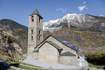 Image showing Roman Church of  Sant Joan de Boi, Catalonia - Spain