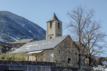 Image showing Roman Church of  Sant Joan de Boi, Catalonia - Spain