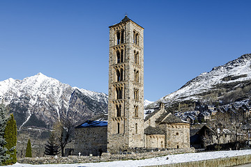 Image showing Roman Church of  Sant Climent de Taull, Catalonia - Spain