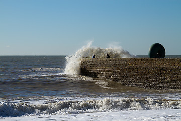 Image showing Sea Spray