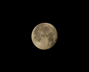 Image showing Waning Gibbous Moon