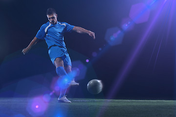 Image showing soccer player