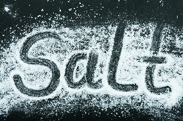 Image showing sea salt