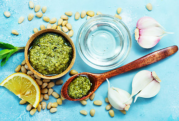 Image showing fresh pesto