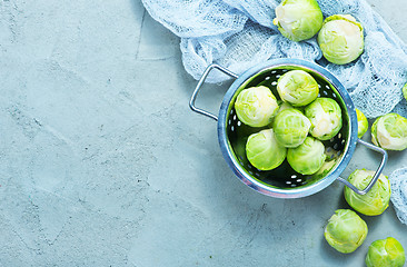 Image showing brussel sprouts