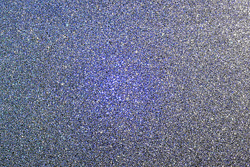 Image showing Metallic blue background