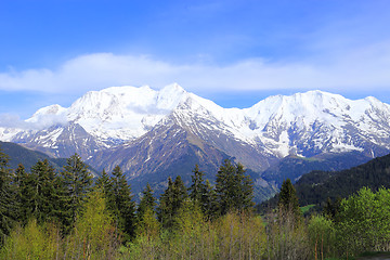 Image showing French Alps