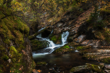 Image showing Waterfall on river Shinok