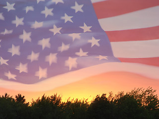 Image showing American flag 6