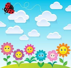 Image showing Spring topic background 9