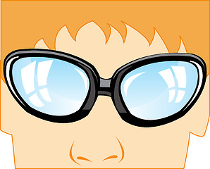 Image showing Spectacles on person