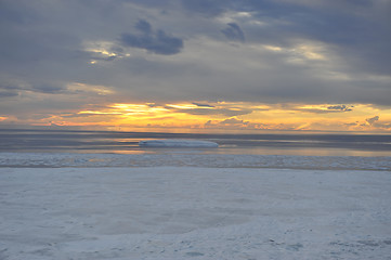 Image showing Beautiful view of icebergs in Snow Hill Antarctica