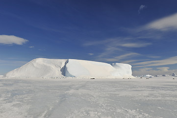 Image showing Beautiful view of icebergs in Snow Hill Antarctica