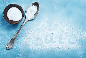 Image showing sea salt