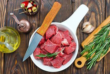 Image showing raw meat