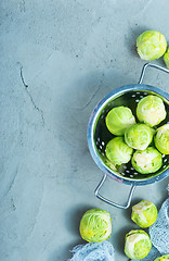 Image showing brussel sprouts