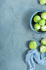 Image showing brussel sprouts