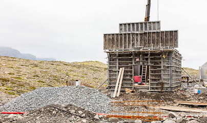 Image showing Construction in Iceland