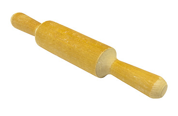 Image showing Rolling pin isolated on a white background