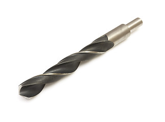 Image showing Drill bit of large size isolated over white background