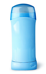 Image showing Blue deodorant container with cap